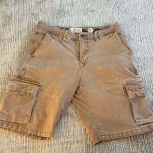 Lucky Brand Tan Cargo Shorts for Men (31)